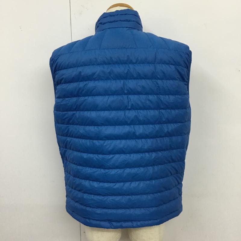 パタゴニア patagonia ベスト ベスト 84621FA12 ダウン L ロゴ、文字 青 / ブルー / メンズ USED 古着 中古 10119744