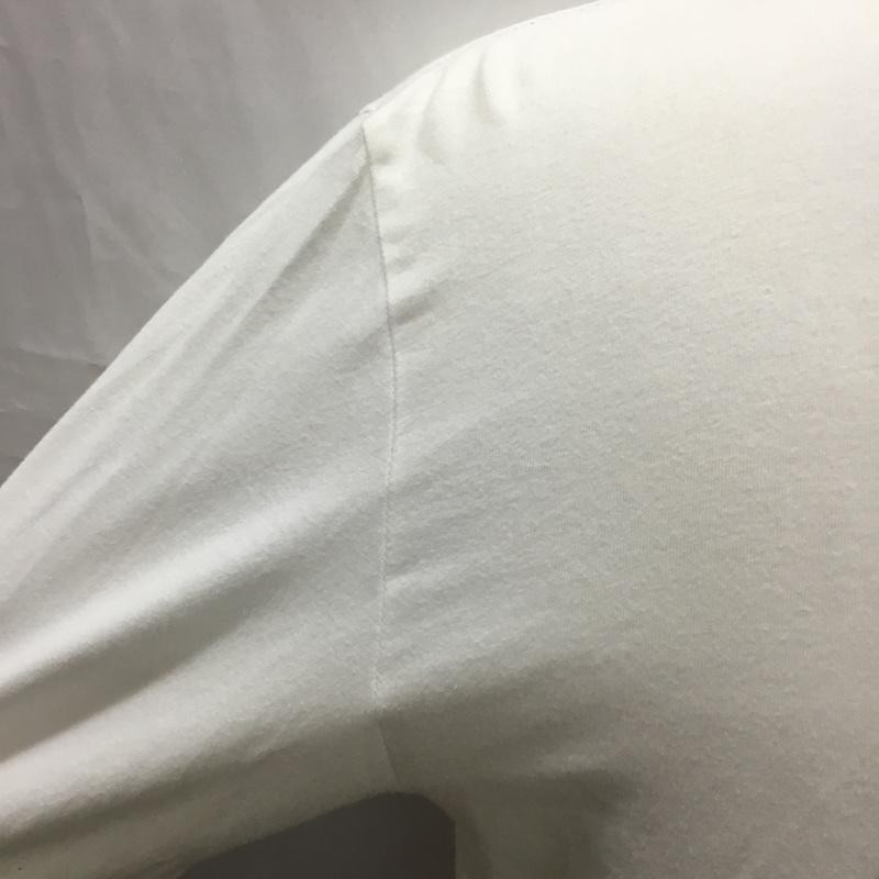 アヴィレックス AVIREX カットソー 長袖 長袖カットソー クルーネックカットソー ロングスリーブカットソー プリントTシャツ M プリント 白 / ホワイト /  メンズ USED 古着 中古 10112289