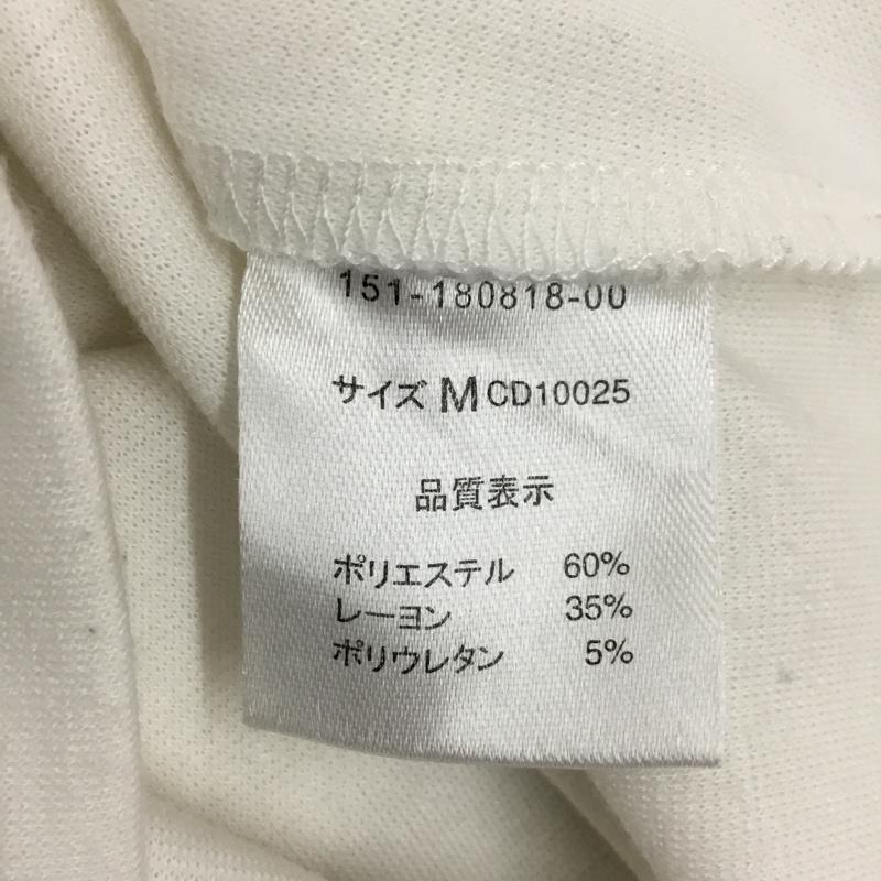 イング INGNI カットソー 半袖 151-180818-00 袖レースアップ リボン M 無地 白 / ホワイト / レディース USED 古着 中古 10118213
