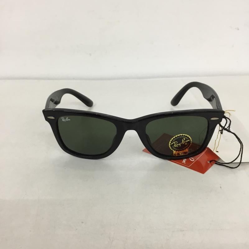 レイバン Ray-Ban めがね・サングラス サングラス RB2140-F WAYFARER カラーレンズ ケース付き ロゴ、文字 黒 / ブラック / メンズ USED 古着 中古 10129414