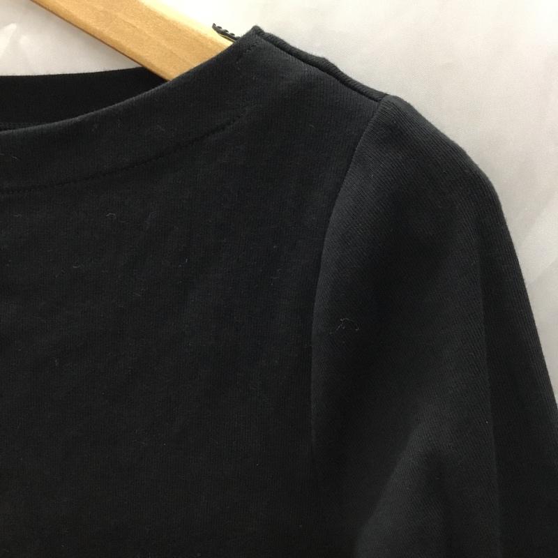 ラルフローレン RALPHLAUREN カットソー 半袖 S 無地 黒 / ブラック /  レディース USED 古着 中古 10110640