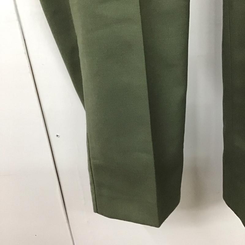 ミリタリー ミリタリー パンツ ワークパンツ、ペインターパンツ ミリタリーパンツ ワイドパンツ チェコ軍 無地 カーキ / カーキ / メンズ USED 古着 中古 10128717