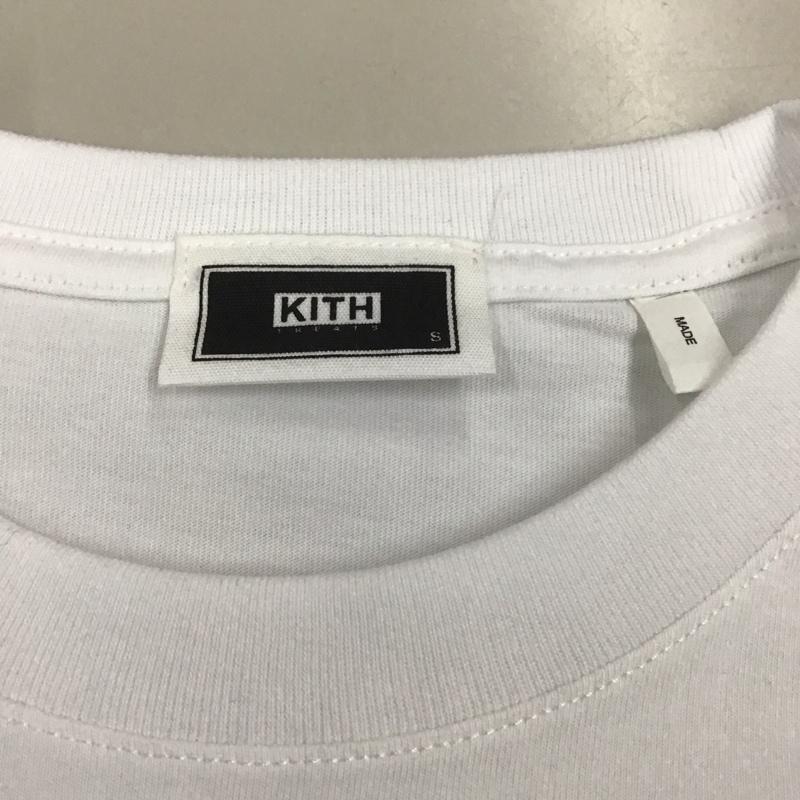 キス KITH Tシャツ 半袖 半袖カットソー プリントカットソー クルーネックカットソー S ロゴ、文字 白 / ホワイト /  メンズ USED 古着 中古 10111011
