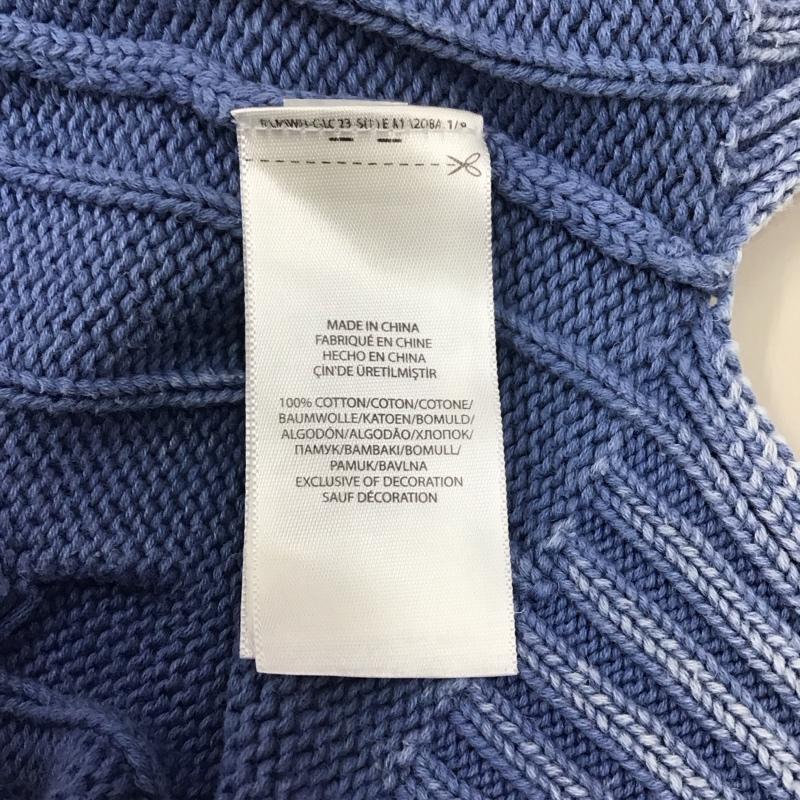 ポロラルフローレン POLO RALPH LAUREN ニット、セーター 長袖 長袖ニットカットソー ニット セーター クルーネックニット XL 青 / ブルー / メンズ USED 古着 中古 10111687