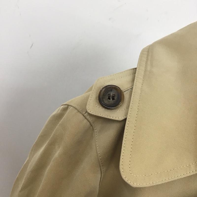 バーバリーロンドン Burberry London コート トレンチコート FRG63-170-51 ノバチェック 44 無地 ベージュ / ベージュ / レディース USED 古着 中古 10112956