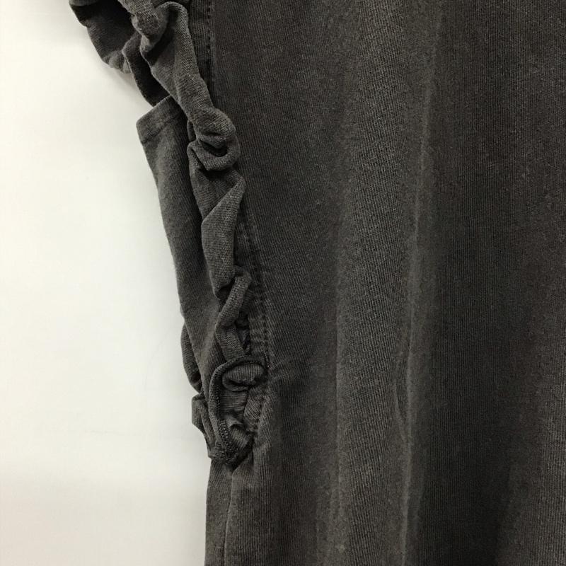 ニコアンド niko and... カットソー 半袖 半袖カットソー プリントTシャツ クルーネックカットソー L プリント 黒 / ブラック / レディース USED 古着 中古 10136127