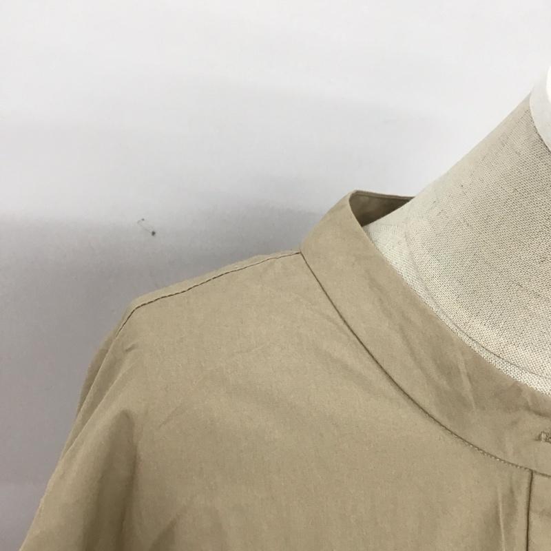 ザラ ZARA シャツ、ブラウス 長袖 S 無地 ベージュ / ベージュ / レディース USED 古着 中古 10124434
