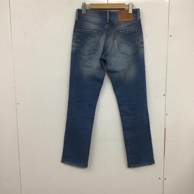 リーバイストラウスアンドコー Levi Strauss & co. パンツ デニム、ジーンズ デニムパンツ スリムパンツ カジュアルパンツ Gパン 28インチ 無地 インディゴ / インディゴ / メンズ USED 古着 中古 10135462