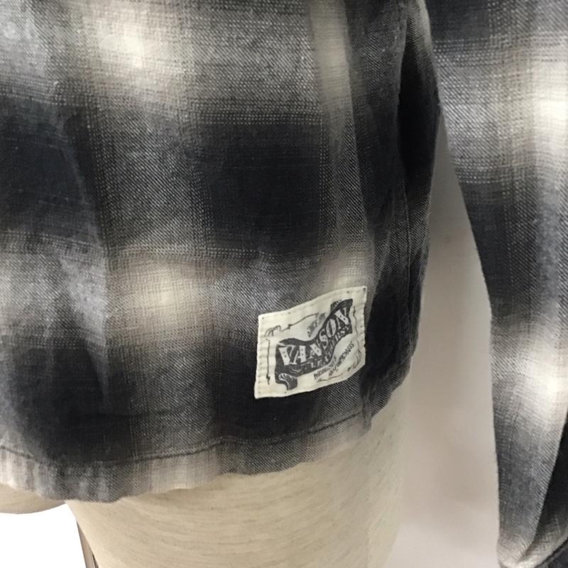 ヴァンソン VANSON シャツ、ブラウス 長袖 長袖シャツ カラーシャツ ポケットシャツ 長袖カットソー チェックシャツ L チェック マルチカラー / マルチカラー / メンズ USED 古着 中古 10108010