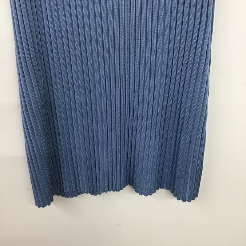 ウィムガゼット Whim Gazette スカート ロングスカート WGZ1001201A0008 ニットフィットスカート ロングスカート FREE 無地 青 / ブルー /  レディース USED 古着 中古 10132646