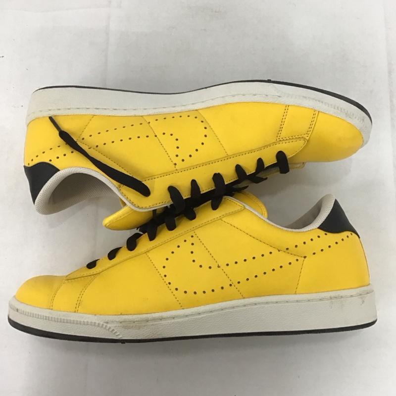 ナイキ NIKE スニーカー スニーカー 375577-771 AIR ZOOM TENNIS CLASSIC ND 28.5cm 28.5cm ロゴ、文字 黄 / イエロー / X 黒 / ブラック / メンズ USED 古着 中古 10139324