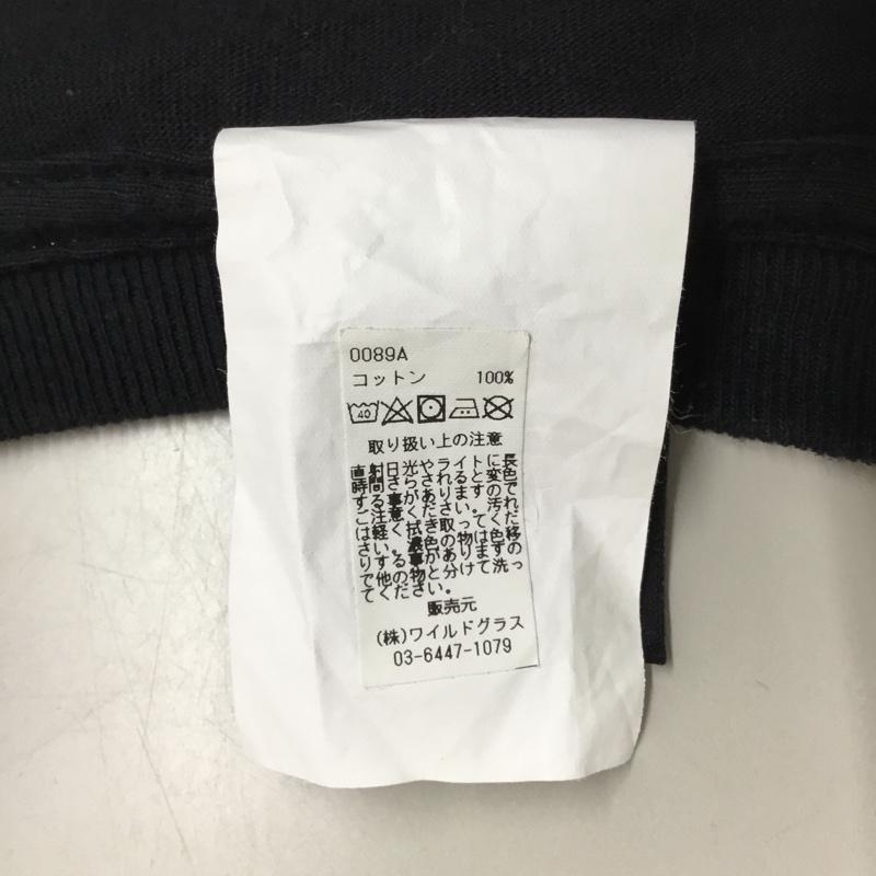 ハフ HUF カットソー 長袖 長袖カットソー プリントTシャツ クルーネックカットソー M ロゴ、文字 黒 / ブラック / メンズ USED 古着 中古 10120075
