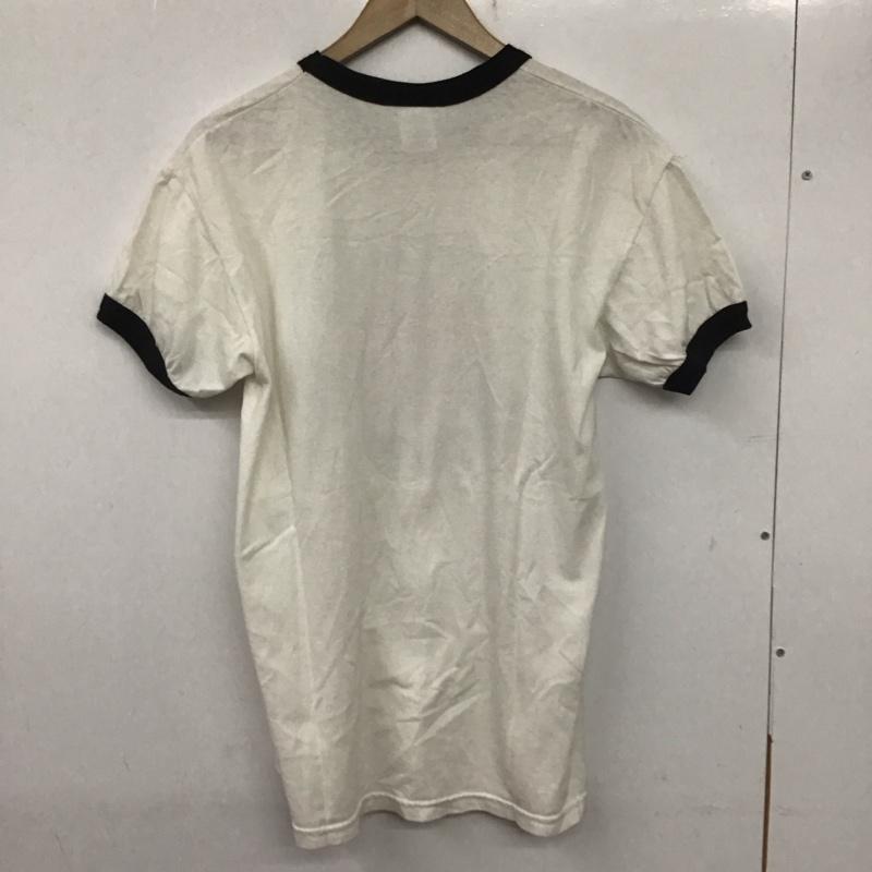 ギルダン GILDAN Tシャツ 半袖 半袖カットソー プリントTシャツ クルーネックカットソー バンドTシャツ M ロゴ、文字 白 / ホワイト / メンズ USED 古着 中古 10139814