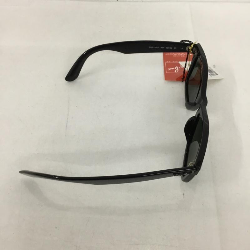 レイバン Ray-Ban めがね・サングラス サングラス RB2140-F WAYFARER カラーレンズ ロゴ、文字 黒 / ブラック / メンズ USED 古着 中古 10129395