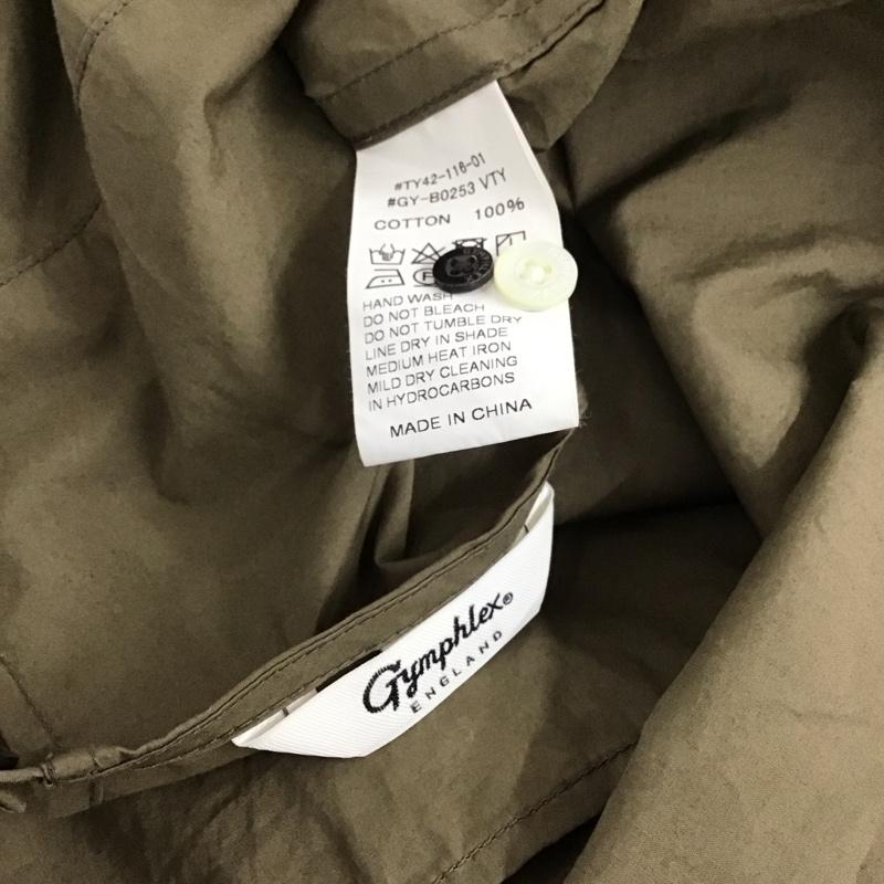 ジムフレックス GYMPHLEX ワンピース ロングスカート TY42-116-01 長袖 ワンポイント ベージュ / ベージュ /  レディース USED 古着 中古 10133365