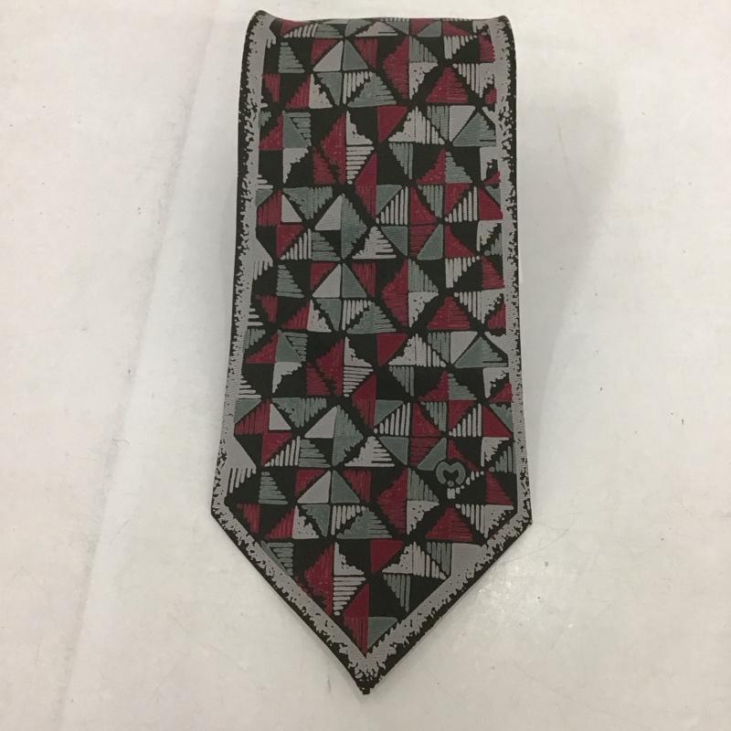 ミラ・ショーン mila schon ネクタイ ネクタイ シルク 総柄 マルチカラー / マルチカラー / メンズ USED 古着 中古 10135326