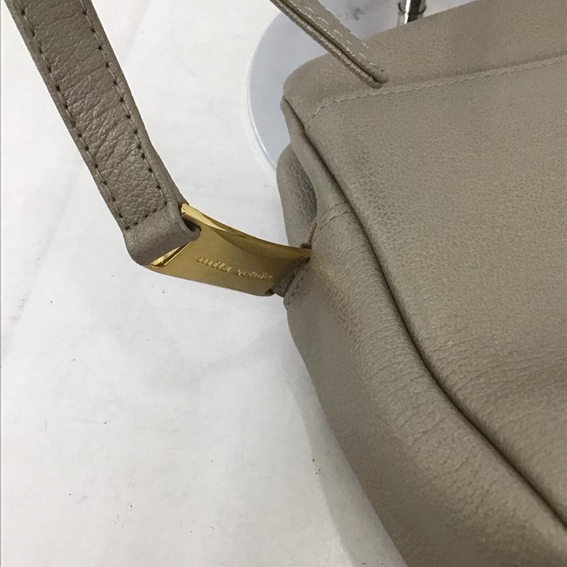 ミラ・ショーン mila schon ショルダーバッグ ショルダーバッグ ワンポイント 灰 / グレー / レディース USED 古着 中古 10134086
