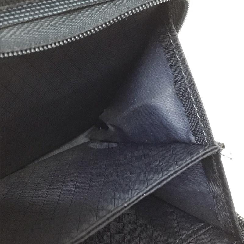 ザノースフェイス THE NORTH FACE 財布 コンパクト財布 NM81608 SHUTTLE WALLET ロゴ、文字 紺 / ネイビー / メンズ USED 古着 中古 10116458