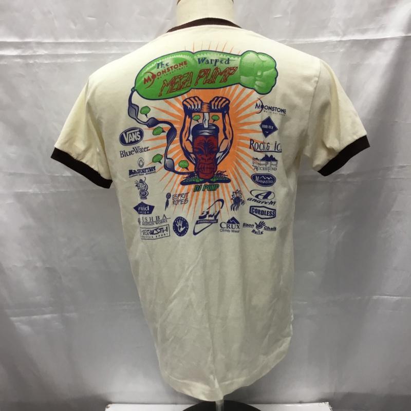 バンズ VANS Tシャツ 半袖 80S SPORTSWEAR WARPEDTOUR97 半袖カットソー 古着 ヴィンテージ M ロゴ、文字 ベージュ / ベージュ / メンズ USED 古着 中古 10106575