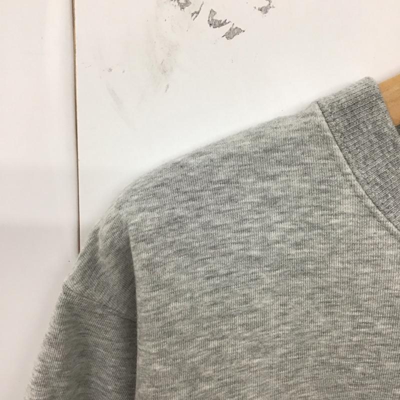 モンベル mont-bell トレーナー 長袖 2104645 長袖トレーナー スウェット クルーネック プルオーバー L ロゴ、文字 灰 / グレー / メンズ USED 古着 中古 10129079