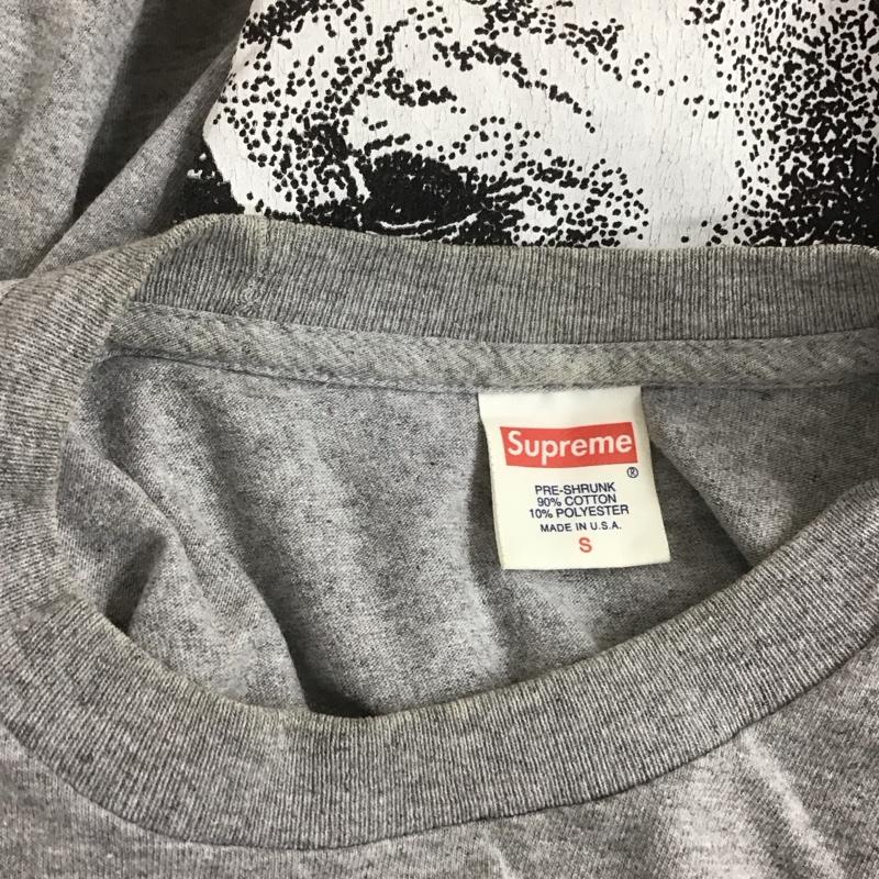 シュプリーム Supreme Tシャツ 半袖 2016ss BarringtonLevy&JahLifeInDubTee 半袖カットソー プリントTシャツ S プリント 灰 / グレー / メンズ USED 古着 中古 10106640