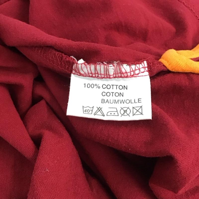 古着 USED Tシャツ 半袖 半袖カットソー プリントTシャツ クルーネックカットソー ロゴ、文字 えんじ / ワインレッド / メンズ USED 古着 中古 10146705