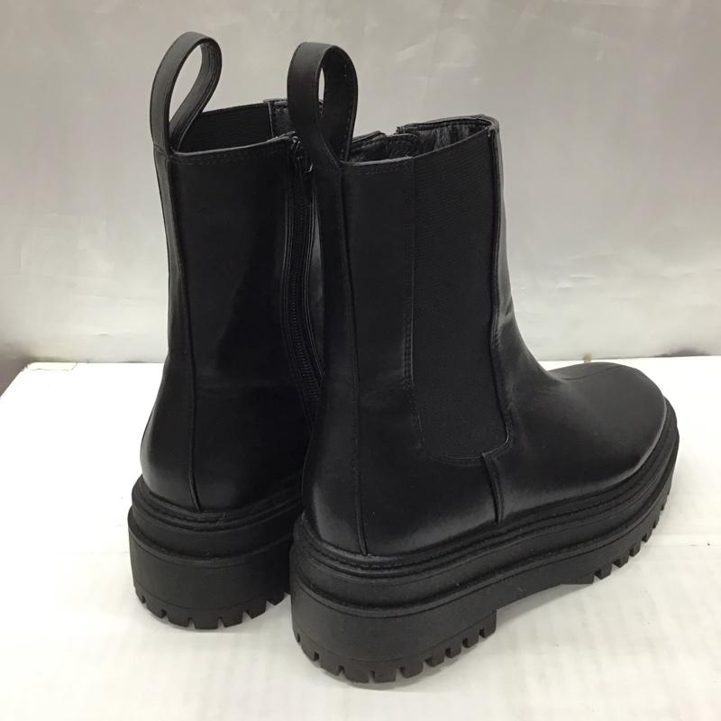 アズールバイマウジー AZUL BY MOUSSY ブーツ 一般 サイドゴアブーツ サイドファスナー S 無地 黒 / ブラック / レディース USED 古着 中古 10119348