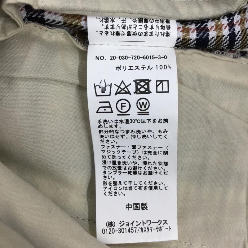 インヘリット INHERIT パンツ スラックス スラックスパンツ ワイドパンツ カジュアルパンツ チェックパンツ L チェック マルチカラー / マルチカラー / メンズ USED 古着 中古 10115206