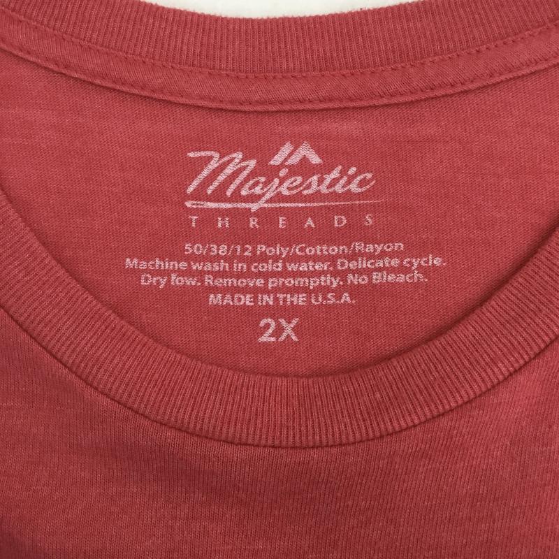 ユーズドクロージング used clothes Tシャツ 半袖 XXL キャラクター 赤 / レッド / メンズ USED 古着 中古 10133847