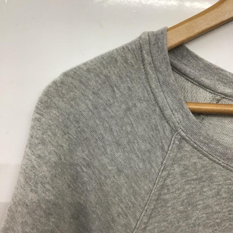 チャムス CHUMS ワンピース ロングスカート ch18-1132 半袖ワンピース スウェットワンピース クルーネック L ロゴ、文字 灰 / グレー / レディース USED 古着 中古 10138366