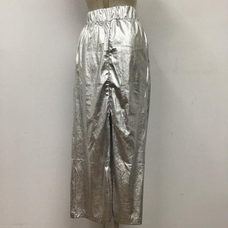 チコ CHICO スカート ロングスカート CHZ1041101A0006 バックスリット FREE 無地 銀 / シルバー / レディース USED 古着 中古 10117679