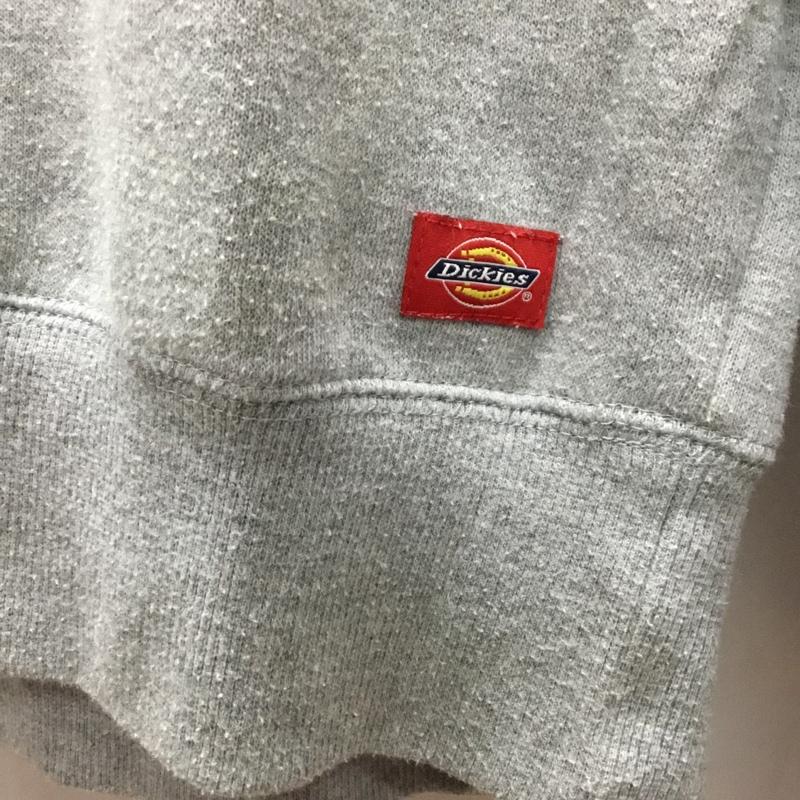 ディッキーズ Dickies トレーナー 長袖 7474-3743 スウェット 裏起毛 L ロゴ、文字 灰 / グレー /  メンズ USED 古着 中古 10118976