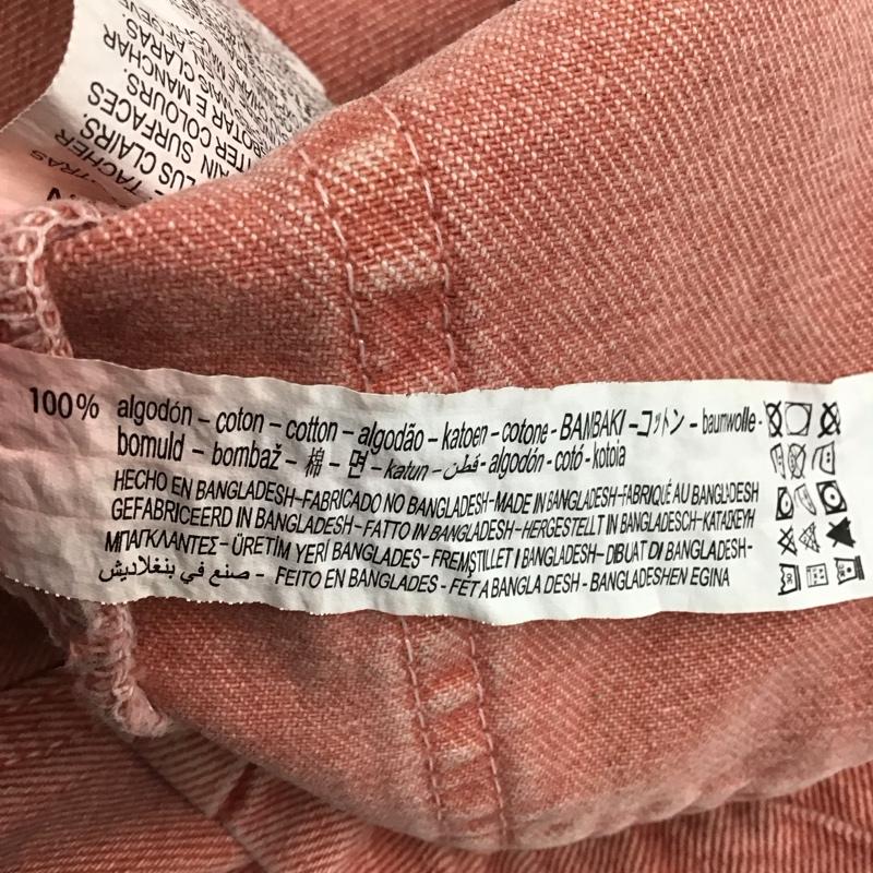 ザラ ZARA ジャケット、上着 ジャケット、ブレザー デニムジャケット カラージャケット 長袖ジャケット ブルゾン M 無地 桃 / ピンク / レディース USED 古着 中古 10123733