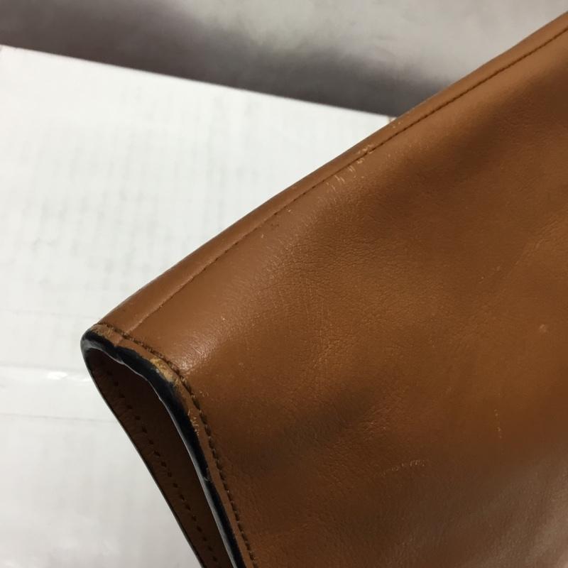 コーチ COACH セカンドバッグ セカンドバッグ クラッチバッグ ロゴ、文字 茶 / ブラウン / X 紺 / ネイビー / X アイボリー / アイボリー / メンズ USED 古着 中古 10110674