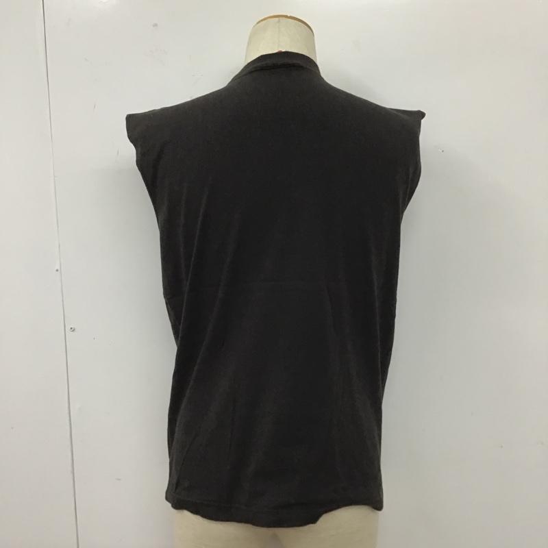 ナイキ NIKE カットソー 半袖 ノースリーブカットソー タンクトップ プリントTシャツ 90s ロゴ、文字 黒 / ブラック / メンズ USED 古着 中古 10105557