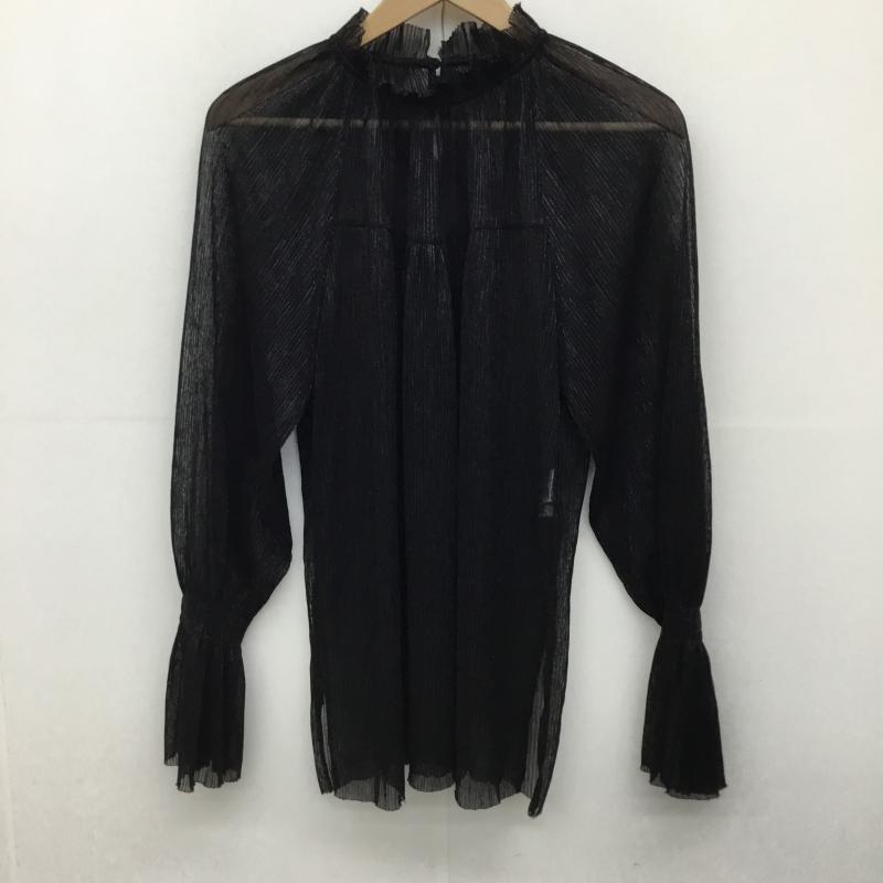 ミスティック mystic カットソー 長袖 FREE 無地 黒 / ブラック / レディース USED 古着 中古 10137593