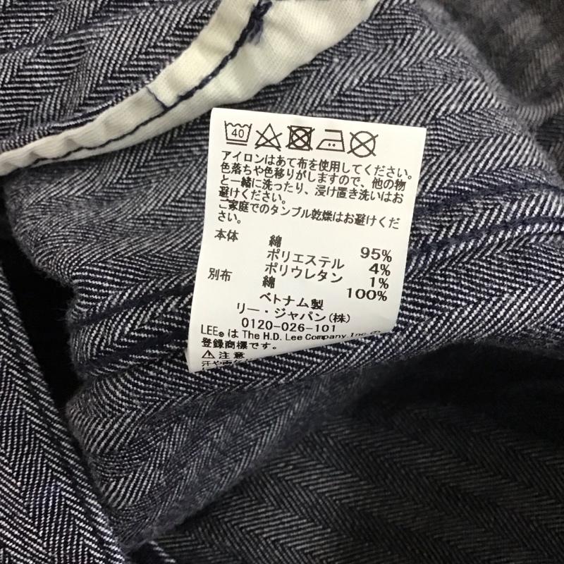 リー Lee ジャケット、上着 ジャケット、ブレザー GLT035 デニム ワークコート ロング丈 S ロゴ、文字 インディゴ / インディゴ / メンズ USED 古着 中古 10109545