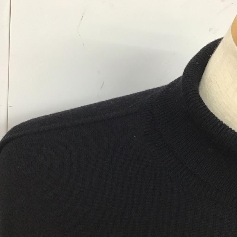 コムデギャルソン COMME des GARCONS ニット、セーター 長袖 長袖ニットカットソー ニット セーター タートルネックニット 無地 紺 / ネイビー / メンズ USED 古着 中古 10115388
