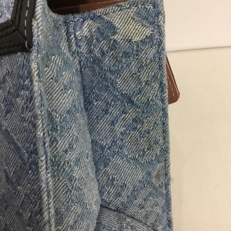 ディーゼル DIESEL ハンドバッグ ハンドバッグ ショルダー 2WAY デニム ロゴ、文字 青 / ブルー / レディース USED 古着 中古 10131585