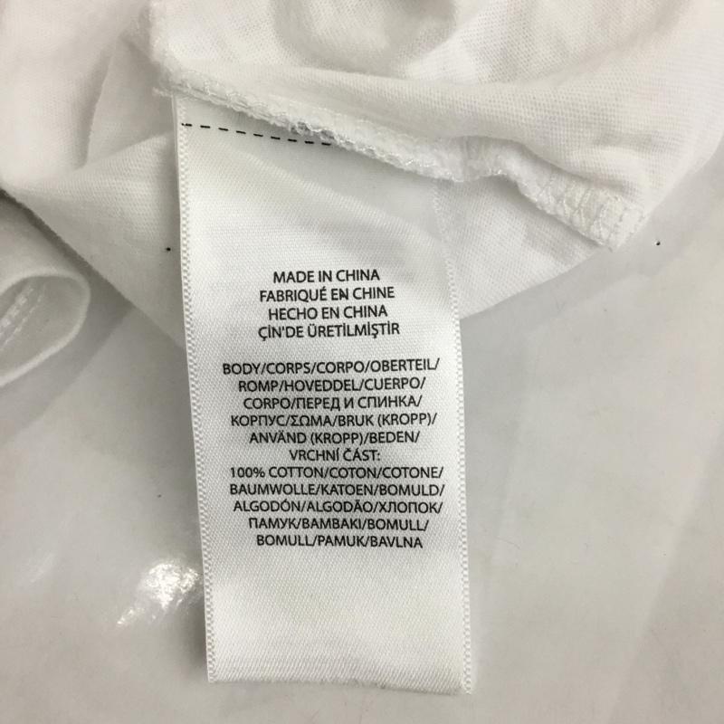 ポロラルフローレン POLO RALPH LAUREN Tシャツ 半袖 半袖カットソー プリントTシャツ クルーネックカットソー L プリント 白 / ホワイト / レディース USED 古着 中古 10110311