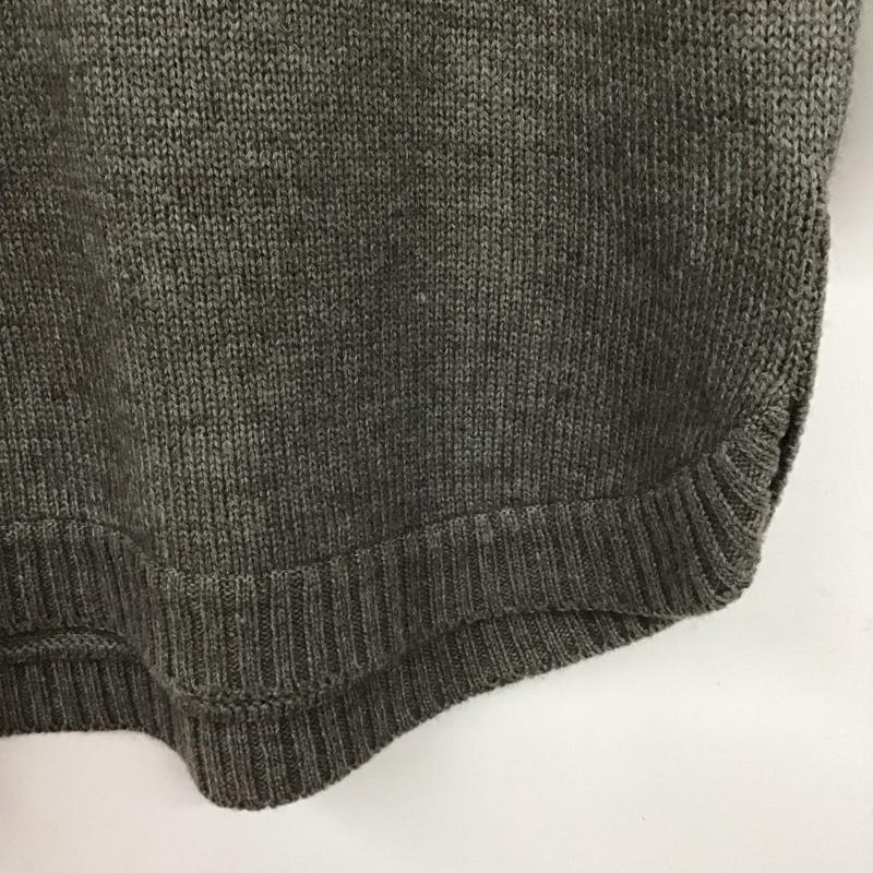 アンタイトル UNTITLED ニット、セーター 長袖 4 無地 灰 / グレー / レディース USED 古着 中古 10134645