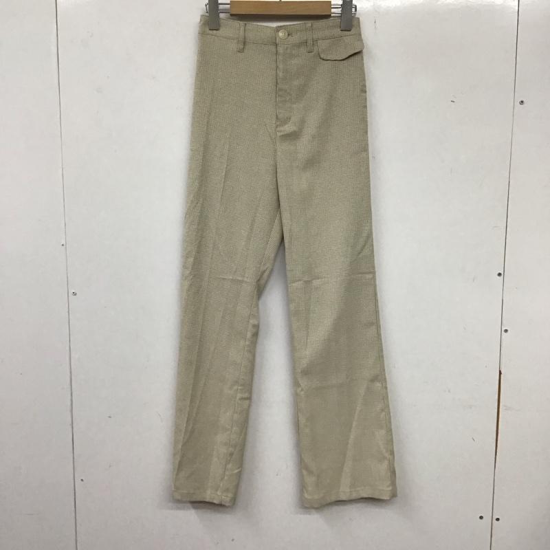 カスタネ Kastane パンツ スラックス 1 チェック マルチカラー / マルチカラー / レディース USED 古着 中古 10136944