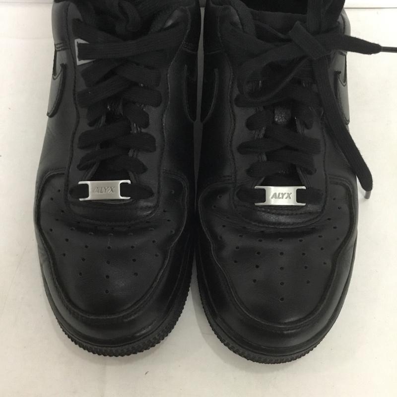 ナイキ NIKE スニーカー スニーカー FJ4908-001 AIR FORCE 1 SP 1017 ALYX 9SM 26cm 26.0cm ロゴ、文字 黒 / ブラック / メンズ USED 古着 中古 10137870