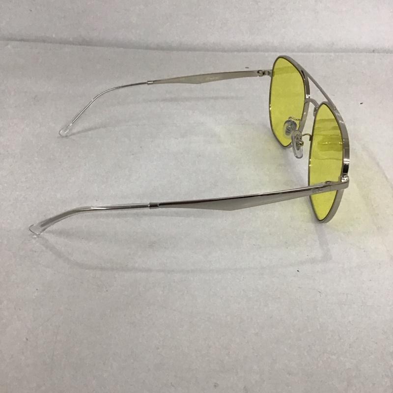 レイバン Ray-Ban めがね・サングラス サングラス RB3724D カラーレンズ 箱有 ロゴ、文字 黄 / イエロー / X 銀 / シルバー / メンズ USED 古着 中古 10123332