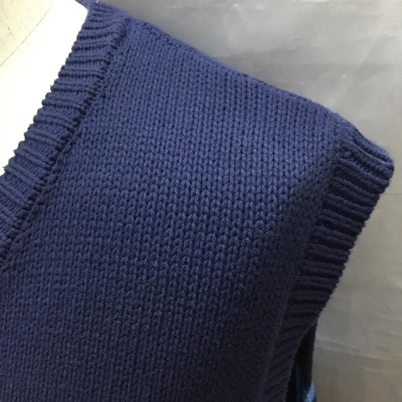 エクストララージ XLARGE ベスト ベスト ニットベスト ノースリーブニット Vネック M ロゴ、文字 マルチカラー / マルチカラー / メンズ USED 古着 中古 10118708