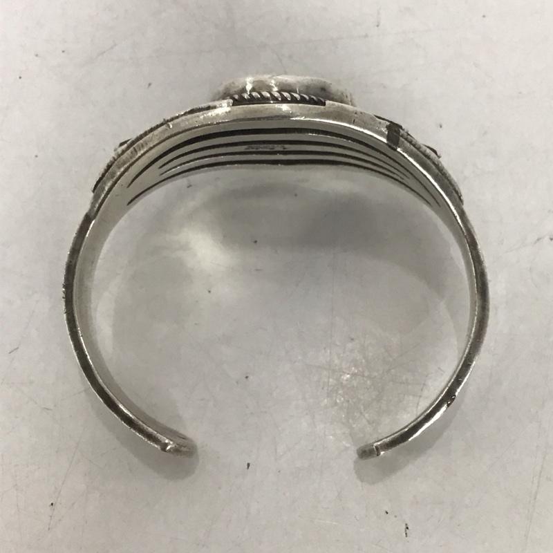 古着 USED アクセサリー ブレスレット、バングル インディアンジュエリー Albert Payton 銀 / シルバー / メンズ USED 古着 中古 10135389