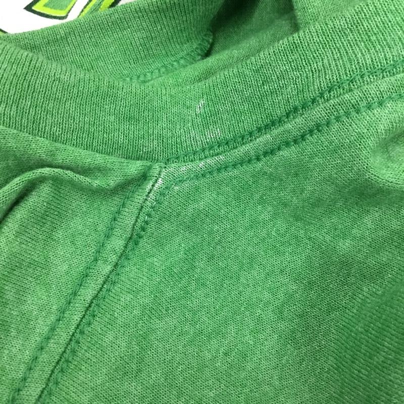 古着 USED Tシャツ 半袖 半袖カットソー プリントTシャツ クルーネックカットソー XL プリント 緑 / グリーン / メンズ USED 古着 中古 10106484