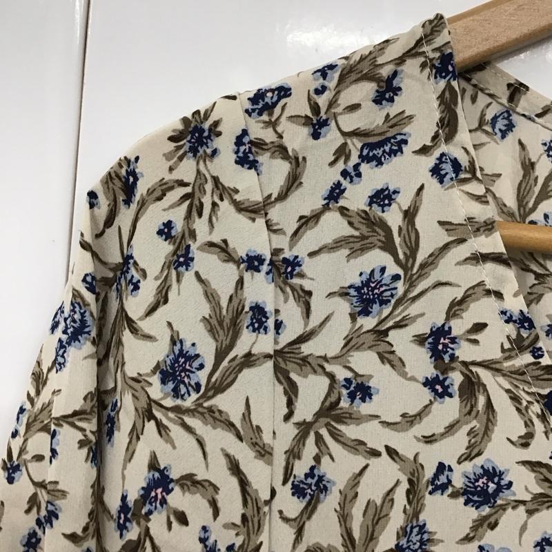 チャオパニック CIAOPANIC ワンピース ロングスカート 半袖 Vネック FREE 花柄 マルチカラー / マルチカラー / レディース USED 古着 中古 10130435