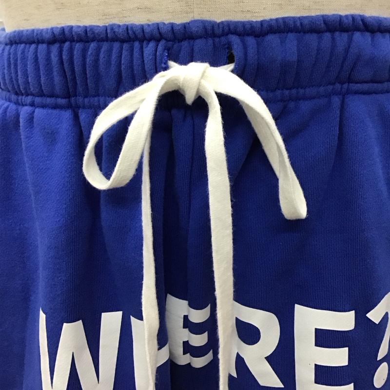 エフアールツー FR2 パンツ ショートパンツ スウェット 短パン L 無地 青 / ブルー /  メンズ USED 古着 中古 10123385