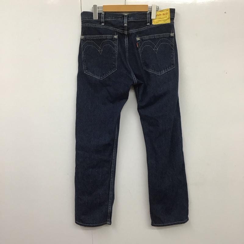 リーバイスレッド Levi s RED パンツ デニム、ジーンズ デニムパンツ スリムパンツ カジュアルパンツ 33インチ 無地 インディゴ / インディゴ /  メンズ USED 古着 中古 10126648
